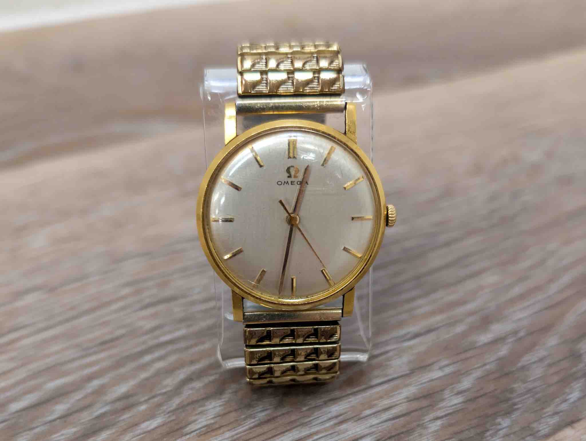 Omega 18 Carrot Gold Watch - Churchill Auction